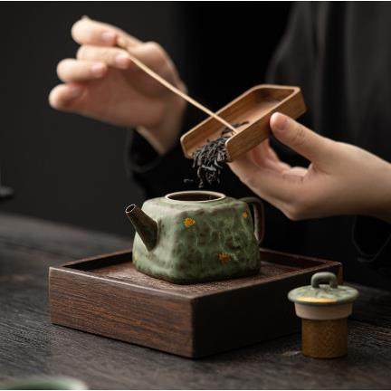 泡茶壶汉中壶老岩泥茶壶复古茶具功夫家用青铜釉可养泡高档泡茶器,淘宝优惠券,粉丝福利购,淘宝优惠卷