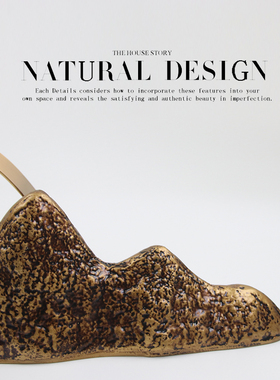 新中式后现代样板间软装饰品别墅书房客厅玄关电视柜禅意假山摆件