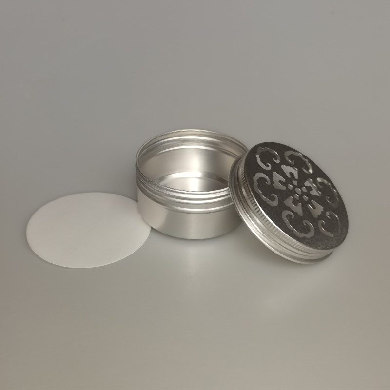 4个80g螺纹镂空m铝盒 香珠香熏蜡烛罐净化膏镂空香薰香粉香膏盒,淘宝优惠券,粉丝福利购,淘宝优惠卷