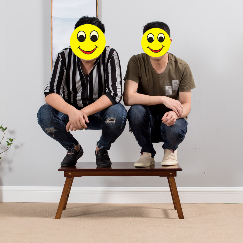 笔记本电脑桌床上用可折叠小桌子实木简约宿舍懒人学习书桌炕桌竹,淘宝优惠券,粉丝福利购,淘宝优惠卷