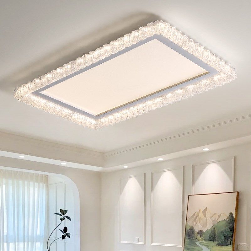 花朵卧室灯奶油风吸顶灯法式护眼现代简约灯具女孩房灯led房间灯,淘宝优惠券,粉丝福利购,淘宝优惠卷