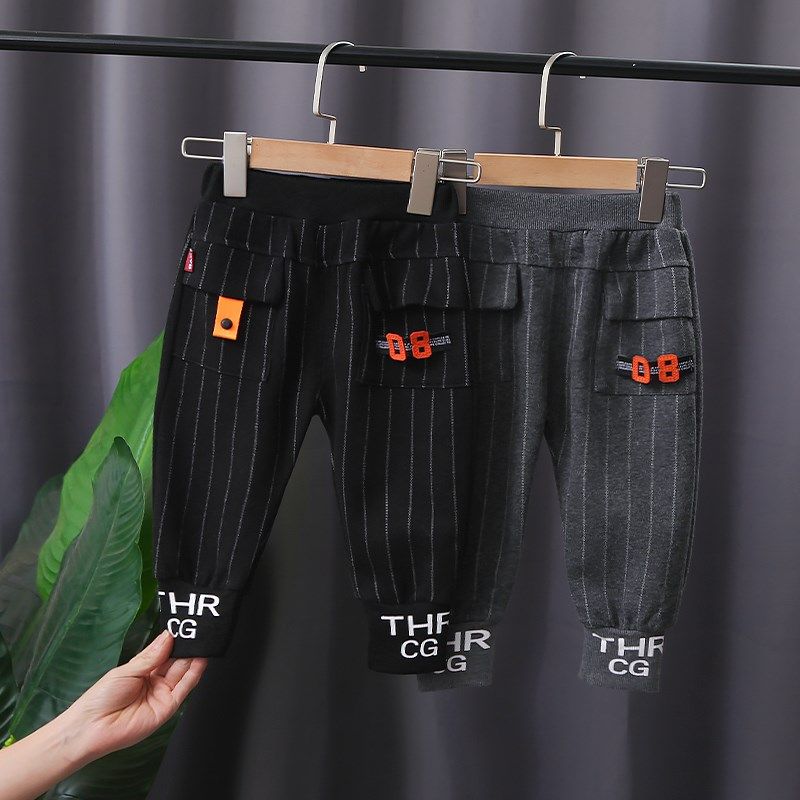 儿童长裤小童宝宝裤子2021新款春秋男童哈伦裤休闲裤运动裤韩版潮,淘宝优惠券,粉丝福利购,淘宝优惠卷