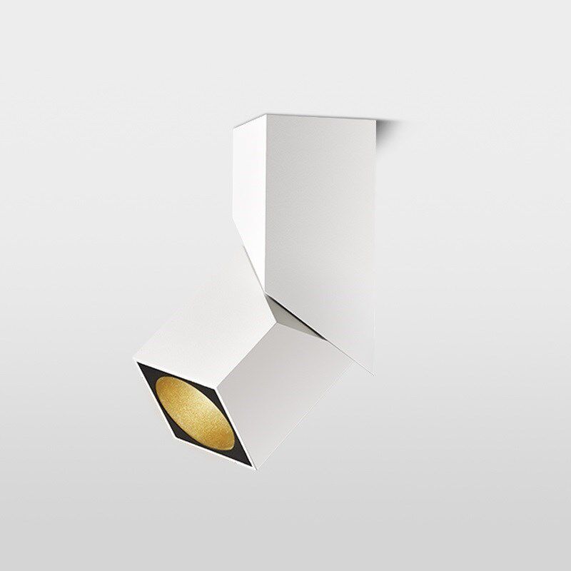 轨道射灯led天花灯北欧方形家用壁画客厅旋转灯吸顶式明装小射灯,淘宝优惠券,粉丝福利购,淘宝优惠卷