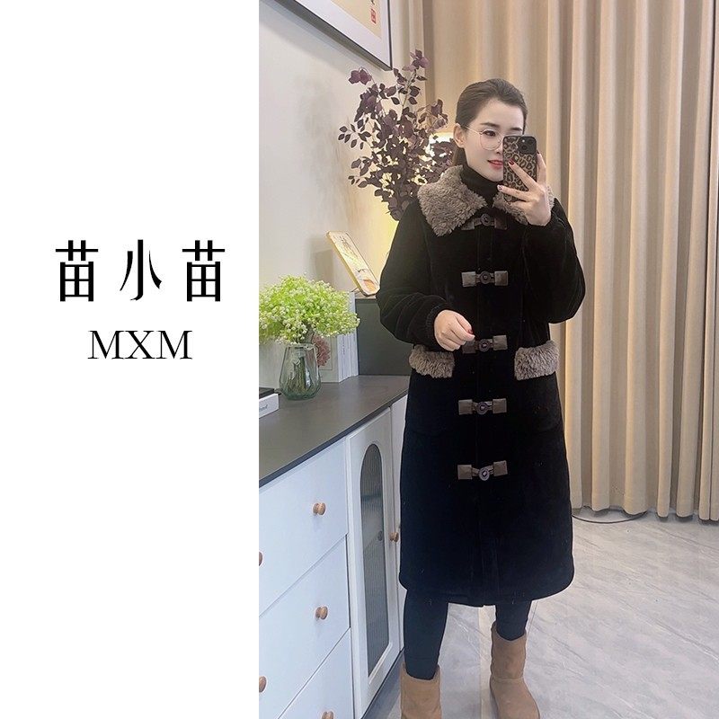 苗小苗新款毛领长袍睡衣女冬季三层加厚可外穿家居服加绒长款裙袍,淘宝优惠券,粉丝福利购,淘宝优惠卷