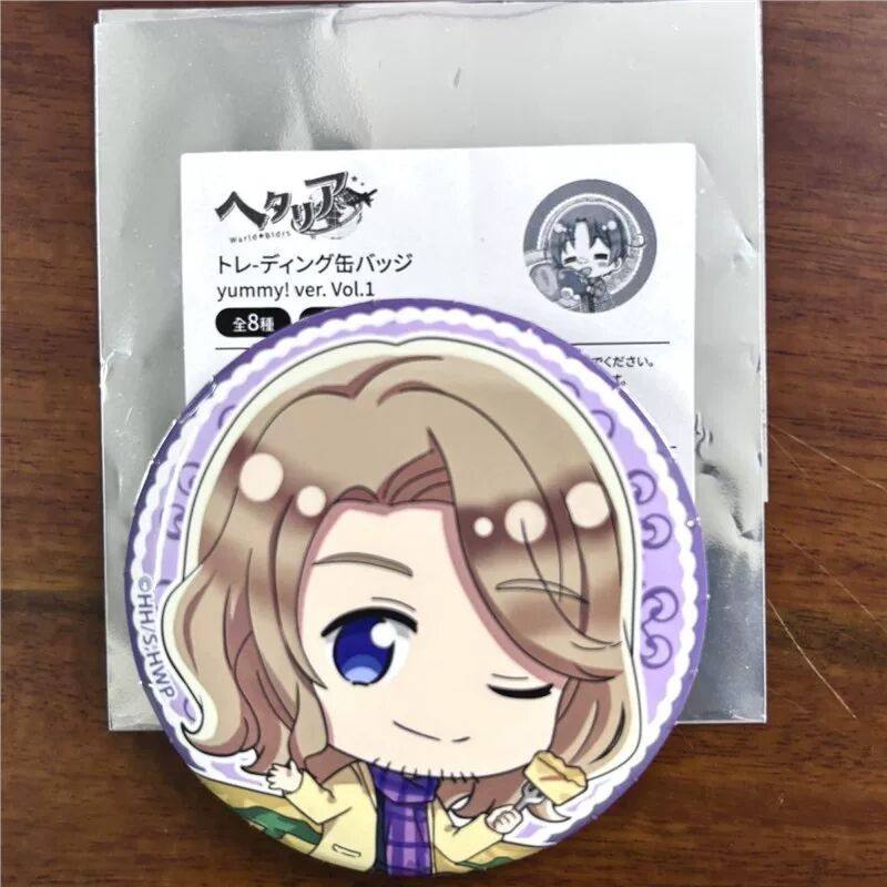 【日谷国现】黑塔利亚美食系列Q版吧唧亚瑟动漫挂件吧唧徽章,淘宝优惠券,粉丝福利购,淘宝优惠卷