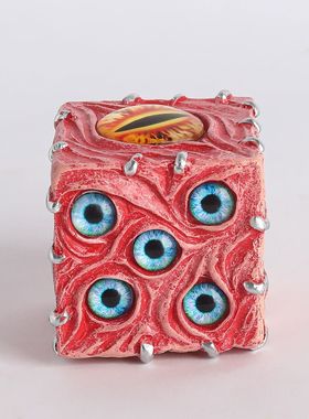 爆款抽象猎奇小玩意恶魔之眼摆件整蛊暗黑风艺术个性眼球装饰品