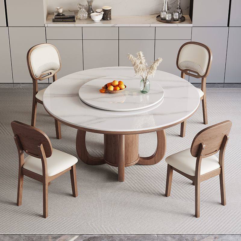 中式实木餐桌餐桌椅组合加厚吃饭桌子家用饭桌饭店高级自建房圆桌,淘宝优惠券,粉丝福利购,淘宝优惠卷