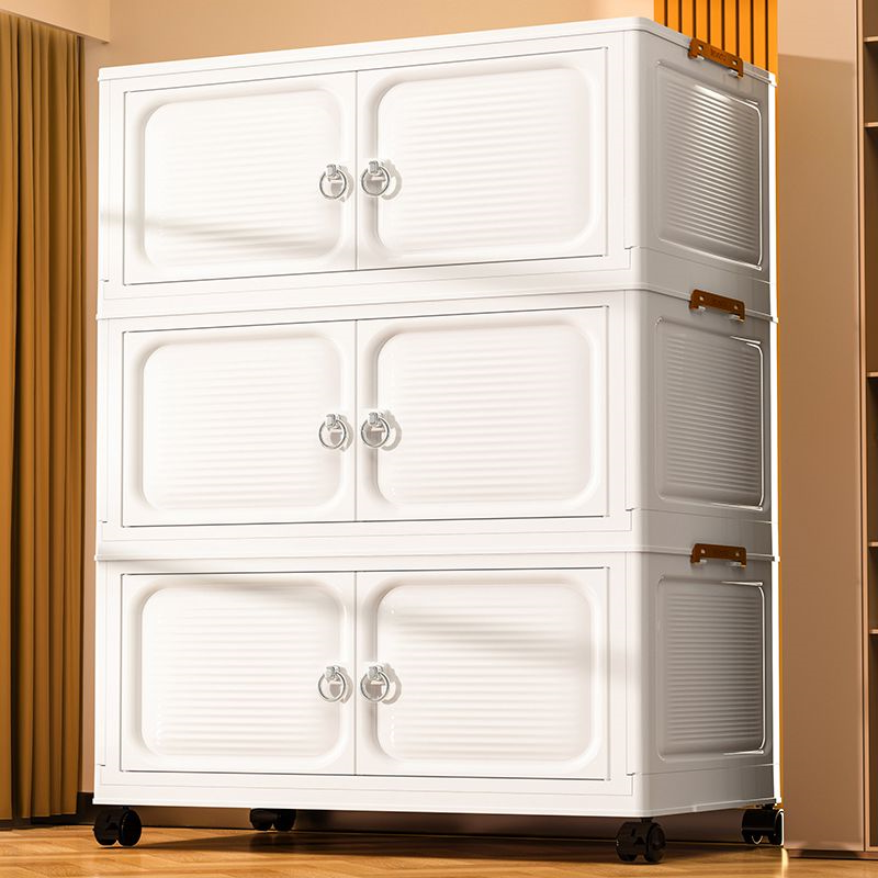 大容量收纳箱折叠收纳柜塑料储物柜置物柜客厅衣服衣物玩具零食柜,淘宝优惠券,粉丝福利购,淘宝优惠卷