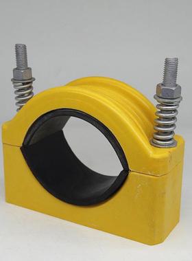 防滑复合电缆夹具电力施工高压绝缘卡子JGH玻璃钢电缆固定夹