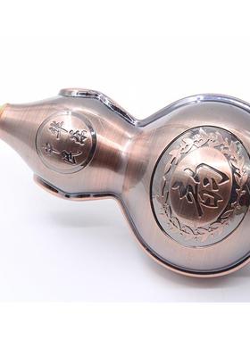 供应镀古铜金属葫芦丝降B调C调专业演奏初学乐器蓝天乐坊