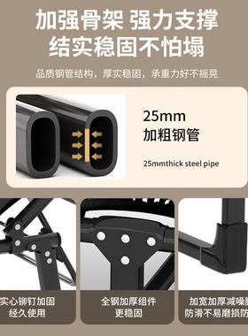 折叠床靠背午睡躺椅家用折叠单人午睡神器简易陪护行军床