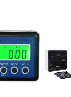 3键数显倾角仪倾角盒量角器角度仪水平尺角度尺坡度仪水平仪带磁