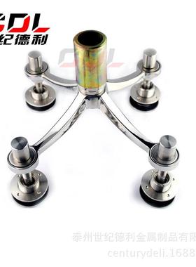 304不锈钢驳接爪现货供应玻璃幕墙爪220型四爪玻璃爪