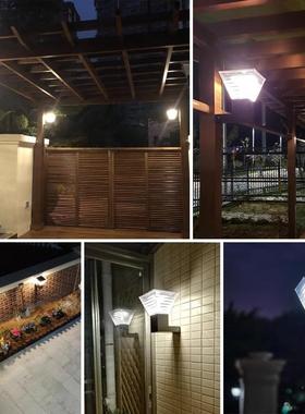 太阳能户外壁灯天黑自动亮防水家用阳台别墅接电款庭院露台灯