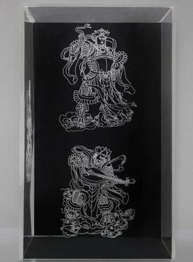 宝箧印陀罗尼塔五轮塔舍利塔宝箧印塔佛塔像有机玻璃罩3号带底座