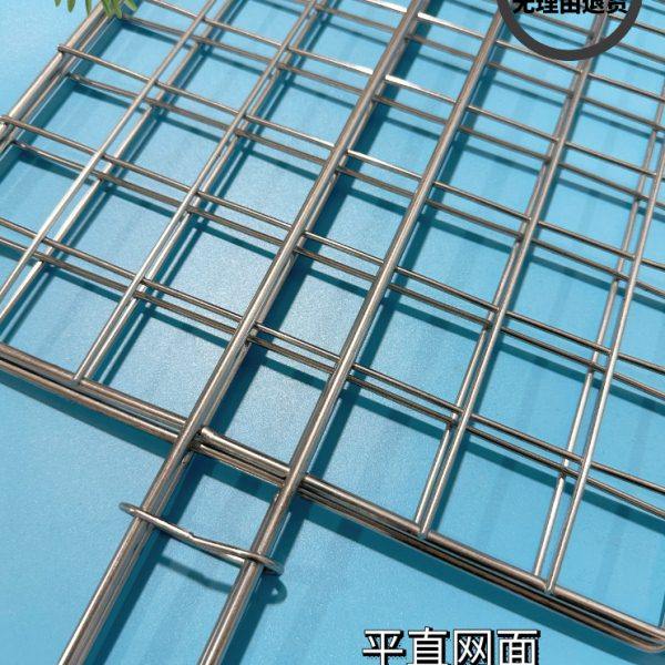 烤鱼网夹不锈钢网格商用大号烤肉夹子烧烤夹加厚加粗烧烤拍子工具,淘宝优惠券,粉丝福利购,淘宝优惠卷