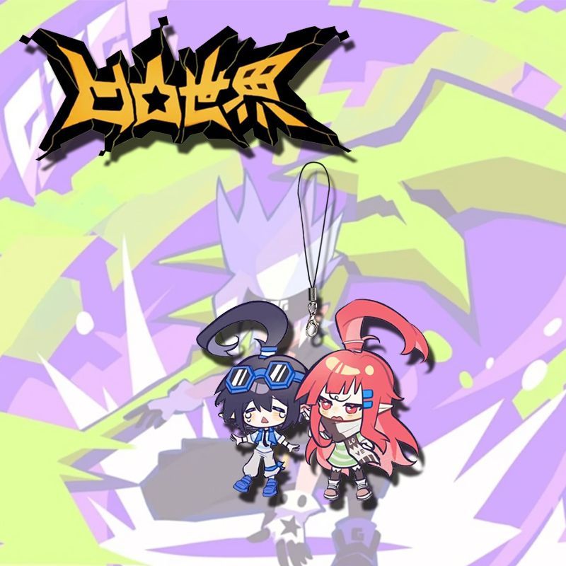 凹凸世界周边挂件手机链安谜修挂绳学生书包装饰漫展集邮物料礼品 - 图2