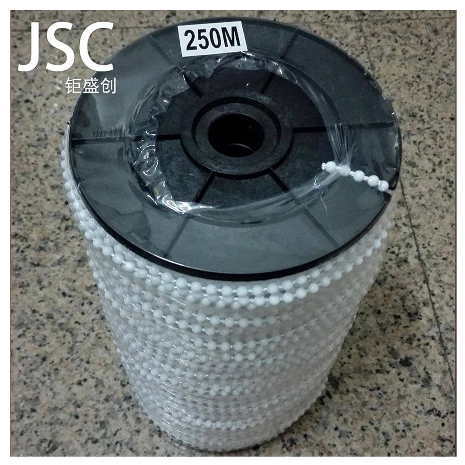 卷帘拉绳柔纱帘用4.5*6密水晶拉珠PJ001卷帘配件 - 图3