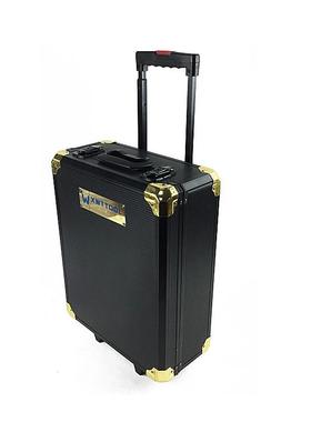 186铝箱组合多功能工具套装拉杆式工具箱