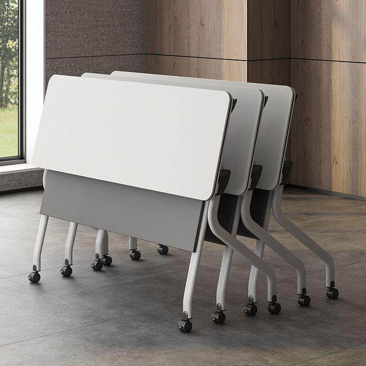 折叠培训桌创意组合条形移动长条桌会议桌阅览桌侧翻办公桌,淘宝优惠券,粉丝福利购,淘宝优惠卷