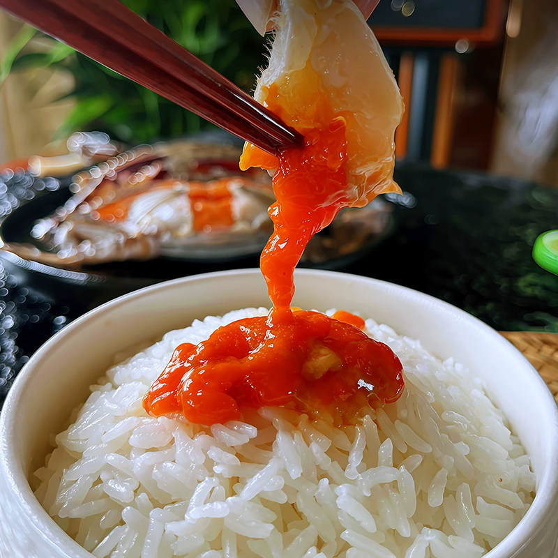 舟山红膏咸蟹宁波红膏咸蟹生腌梭子蟹即食生鲜酱母蟹只只带红膏,淘宝优惠券,粉丝福利购,淘宝优惠卷