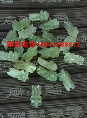 玉石一鸣惊人吊坠男女款岫玉知了挂件玉蝉岫岩玉项坠多款