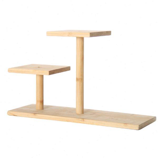 环保竹木桌面小花架窗台办公室竹子制置物架小花台多肉花盆植物架,淘宝优惠券,粉丝福利购,淘宝优惠卷