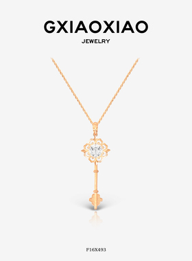 时尚气质高级感百搭鸢尾花项链