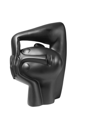 现代艺术抽象人物雕塑摆件样板间售楼处酒店软装客厅电视柜饰品