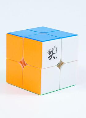 直销大雁腾云二阶魔方大雁腾云2x2二阶磁力魔方顺滑比赛魔方