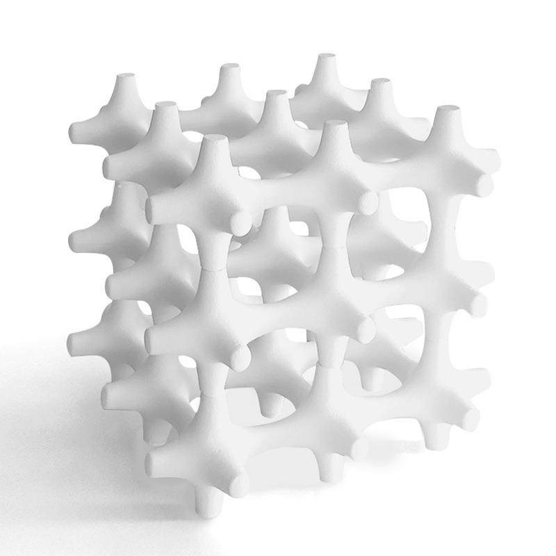 简约现代银色创意镂空搭建建筑魔方摆件售楼处样板房玄关软装饰品,淘宝优惠券,粉丝福利购,淘宝优惠卷