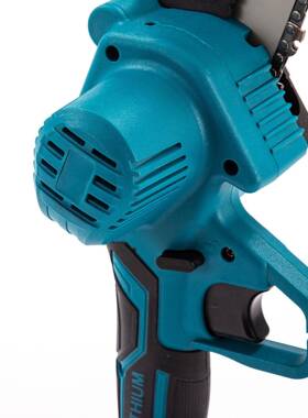 充电式锂电4寸6寸电链锯手持迷你锂电锯户外小型伐木修枝锯