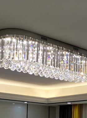 长方形走廊过道灯LED客厅餐厅入户水晶衣帽玄关门厅灯圆吸顶灯具