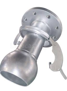 生产鲍尔法兰接头法兰镀锌鲍尔接头PN16法兰式保尔接头