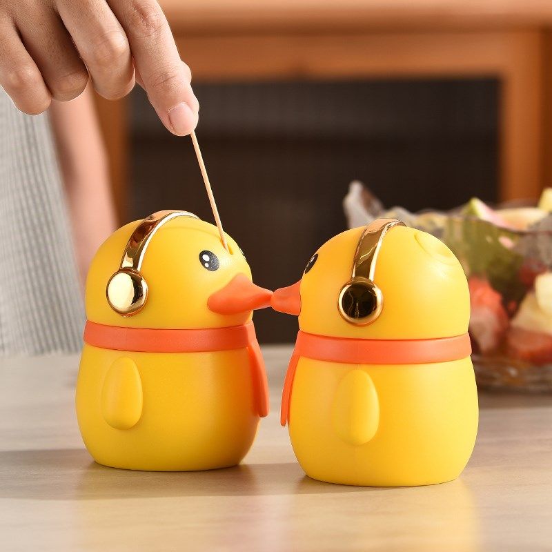 新款牙签盒创意按压式自动弹出牙签收纳盒家用客厅便携个性牙签筒,淘宝优惠券,粉丝福利购,淘宝优惠卷