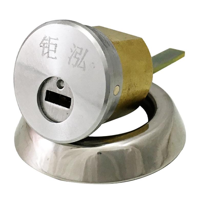 叶片钥匙C级老式外装铁门锁芯加长款不锈钢电控门楼下通道门锁心,淘宝优惠券,粉丝福利购,淘宝优惠卷