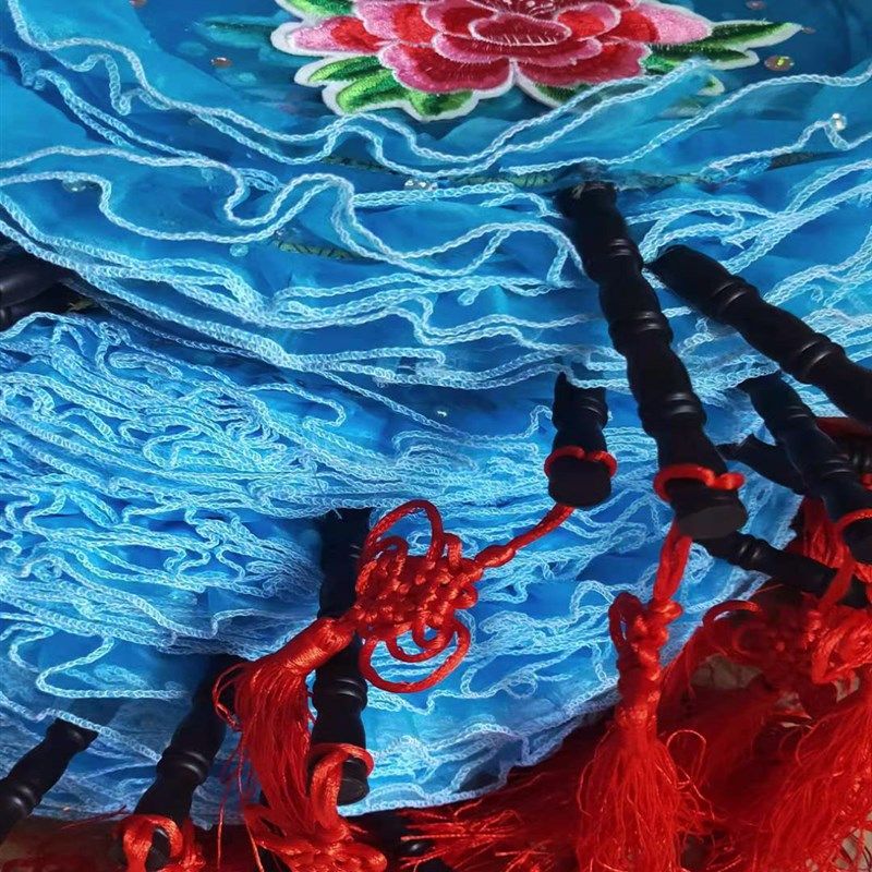 汉族现代当民族古典小嫚舞蹈扇子配饰小曼舞台表演服演出服道随身,淘宝优惠券,粉丝福利购,淘宝优惠卷