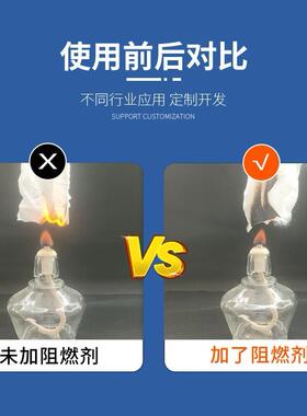 纺织品布料面料阻燃剂涤纶织物水性耐久阻燃剂金护盾