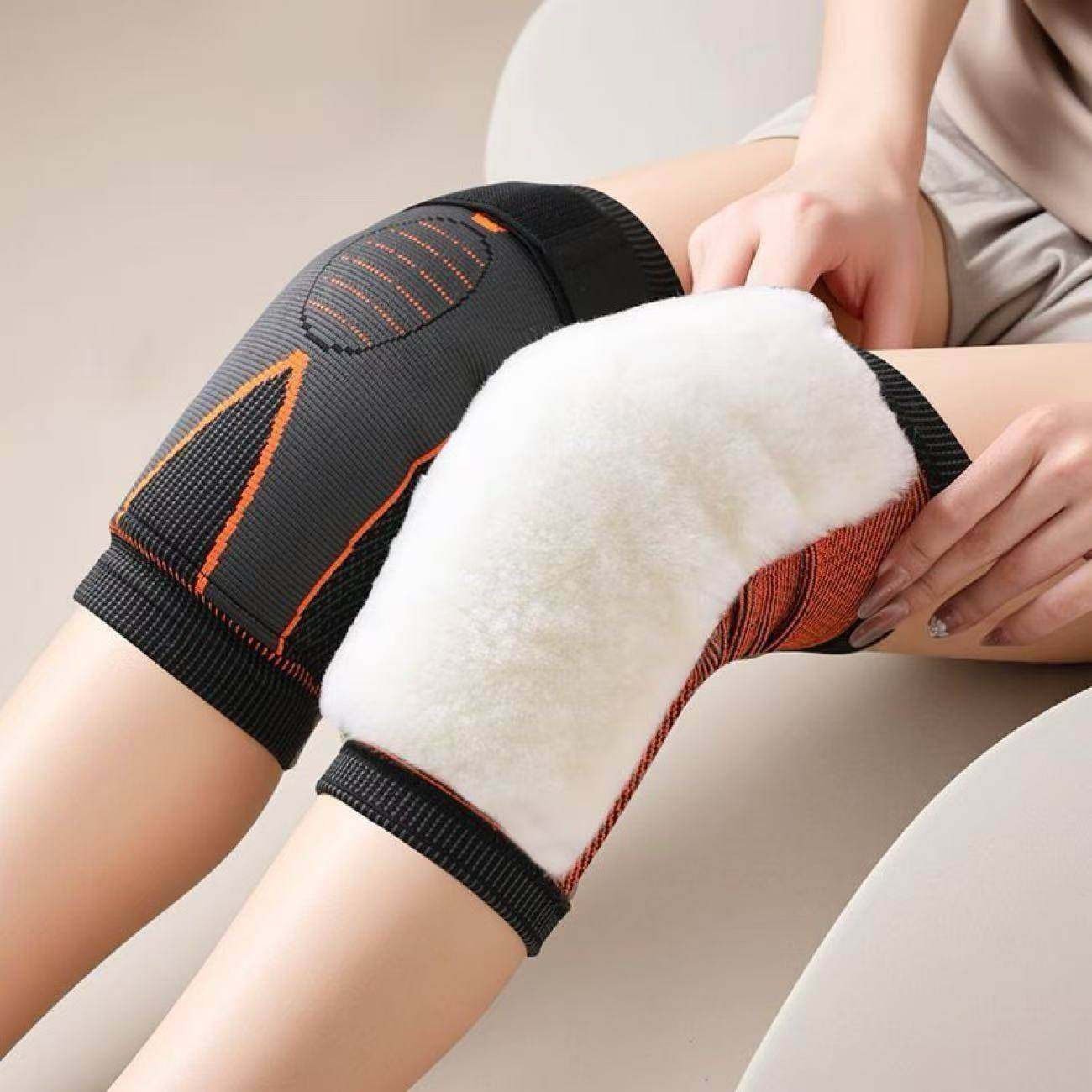 冬季老寒腿关节炎防护膝盖套加长绑带羊毛护膝保暖防滑女男士腿套,淘宝优惠券,粉丝福利购,淘宝优惠卷