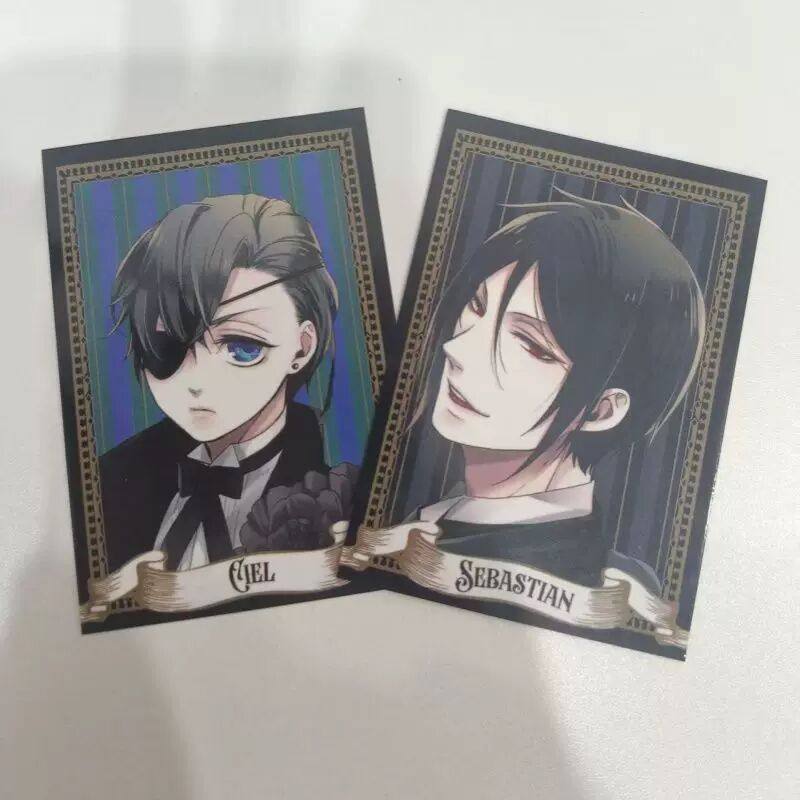 日谷散货黑执事gf30周年afe仪屋塞巴斯蒂安啵酱夏尔特典卡实拍图,淘宝优惠券,粉丝福利购,淘宝优惠卷