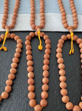 精品尼泊尔凤眼菩提子手持佛珠带三通原籽正眼14mm左右手持厂家