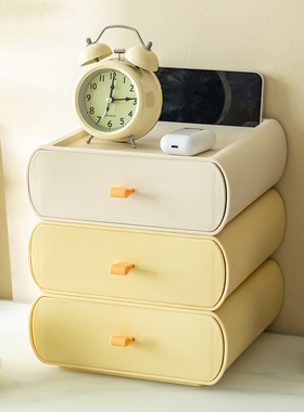玄关钥匙收纳盒摆件进门口家居客厅奶油风装饰品家居抽屉式储物箱
