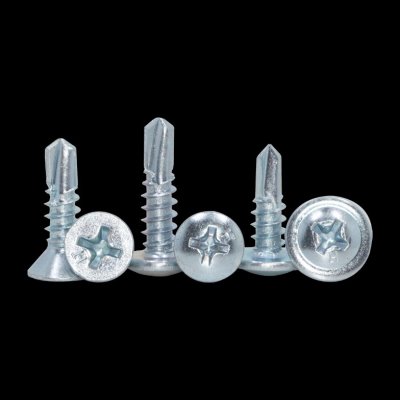 宏挺自攻钻尾螺丝大扁头沉头盘头钻尾螺钉十字燕尾螺钉M4.2M4.8 - 图3