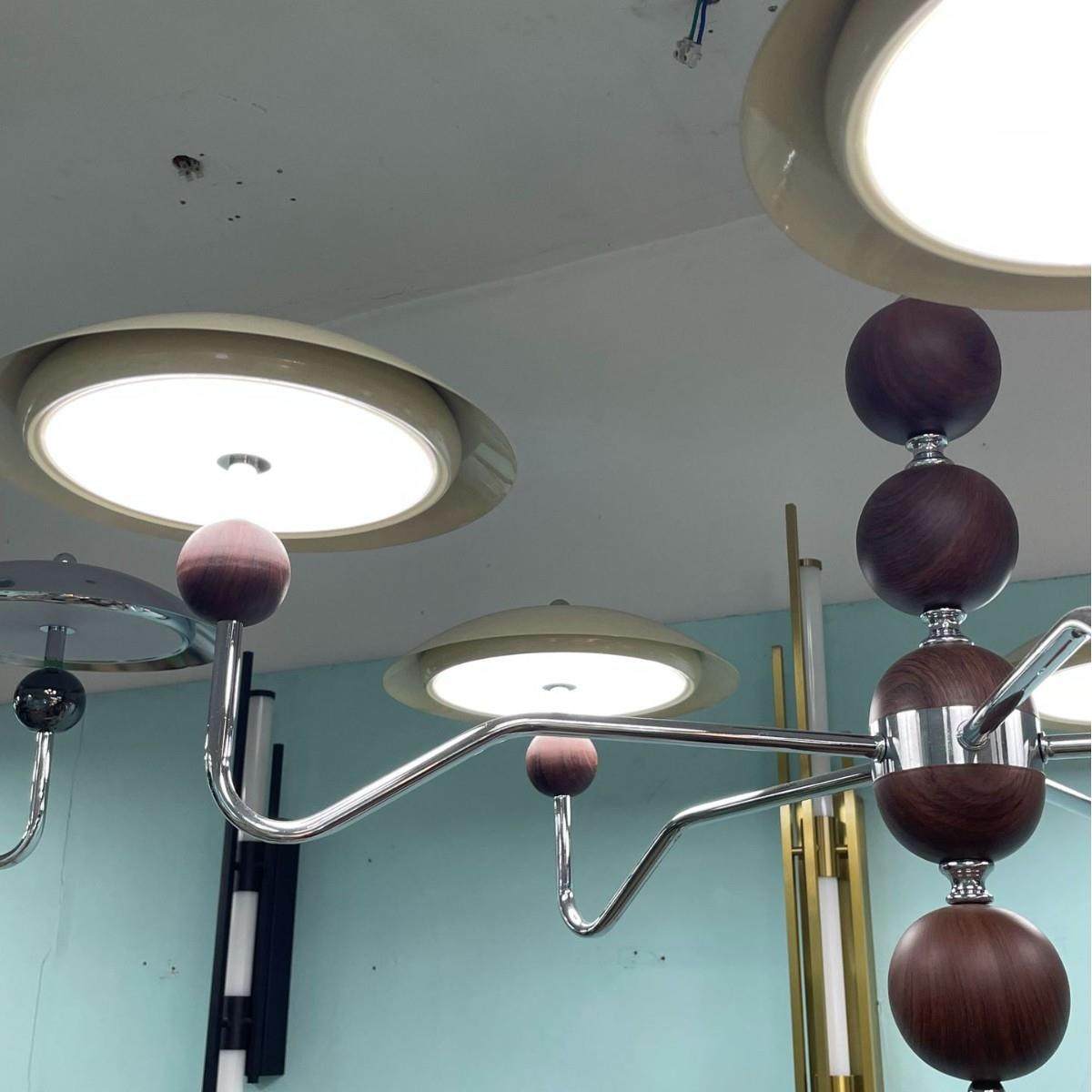 高级感客厅新款星轨飞碟法式复古大厅主灯高端大气中古餐厅吊灯,淘宝优惠券,粉丝福利购,淘宝优惠卷