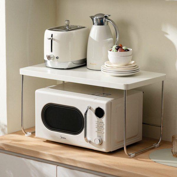 厨房微波炉架置物架台面多功能储物烤箱电饭锅煲收纳神器收纳架子,淘宝优惠券,粉丝福利购,淘宝优惠卷