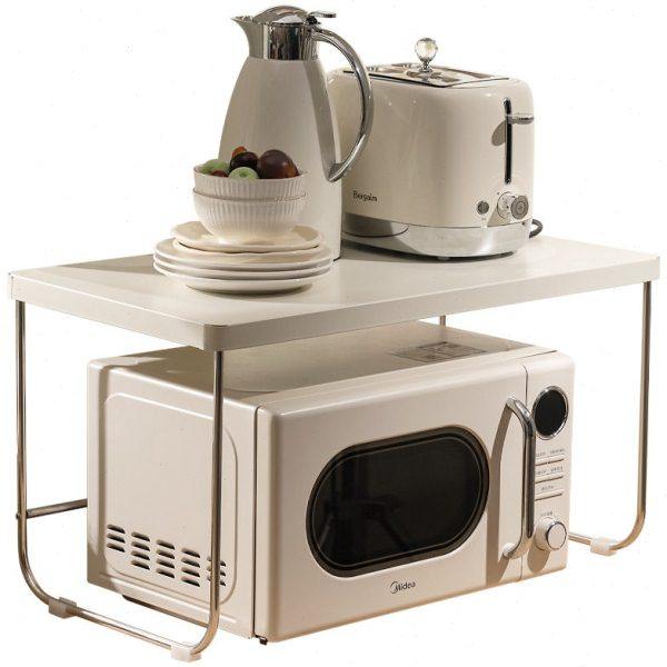 厨房微波炉架置物架台面多功能储物烤箱电饭锅煲收纳神器收纳架子,淘宝优惠券,粉丝福利购,淘宝优惠卷