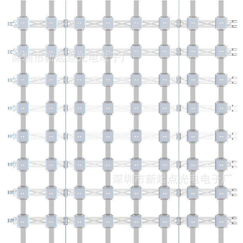 深圳P80led户外网格屏透明柔性屏幕墙大楼led屏户外网格屏,淘宝优惠券,粉丝福利购,淘宝优惠卷
