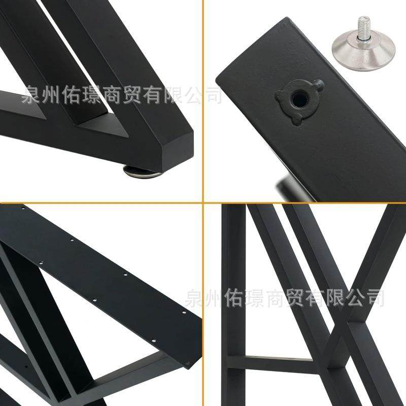 简约铁艺金属家具桌腿客厅创意餐桌脚办公桌电脑桌腿支架,淘宝优惠券,粉丝福利购,淘宝优惠卷
