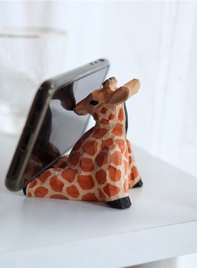 Joe的小作坊/小鹿桌面支架手工卡通日系手作家用生日礼物情人节