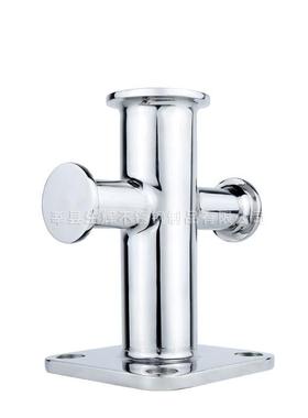 316不锈钢游艇缆桩100*100十字系船柱码头缆桩系绳柱船用五金